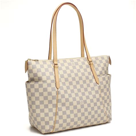 louis vuitton grey and white checkered bag|louis vuitton inside bag.